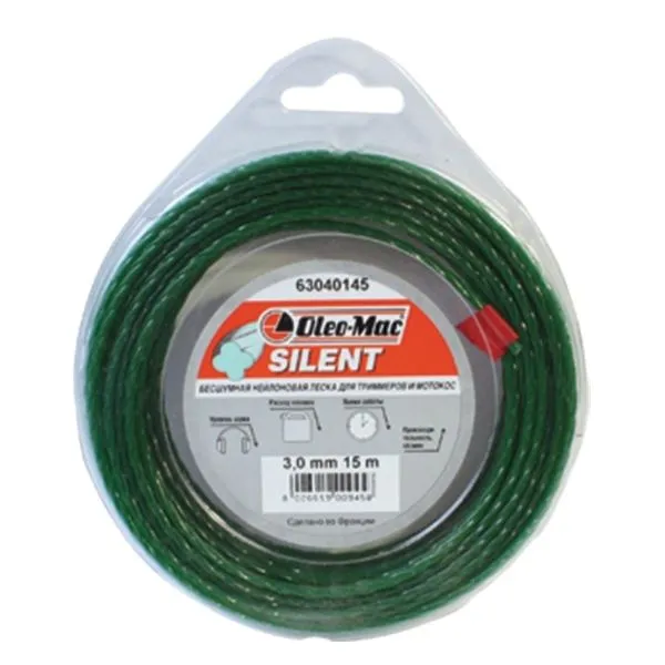 Леска 3.0мм 15м silent Блистер 112шт/кор (6304-0145)
