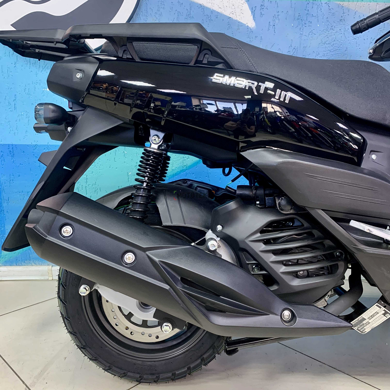Скутер Vento (Венто) VMC Smart III 49.9cc (170) BLACK