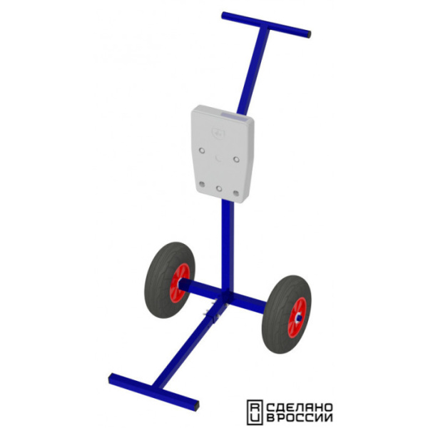 Тележка Техномарин для ПЛМ (cъемная рукоятка) (уц) | Мототека