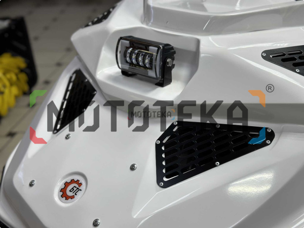 Снегоход БТС Арктик - 4Т Люкс 20 л.с.. эл. запуск. реверс. тормоз. белый (машинокомплект) | Мототека Снегоход БТС Арктик - 4Т Люкс 20 л.с.. эл. запуск. реверс. тормоз. белый (машинокомплект) | Мототека